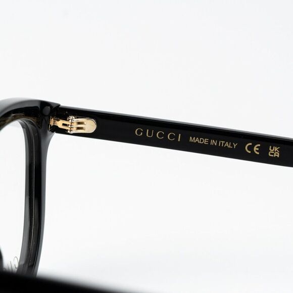 SALE! Gucci Women Eyeglasses Black Oval GG1687O 001 BRAND NEW main image 6